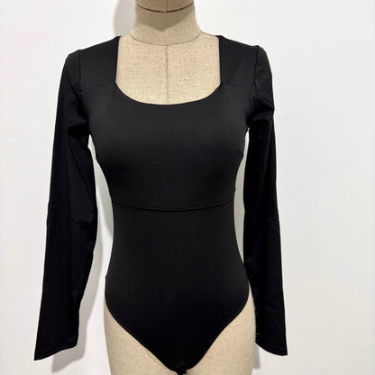 Body manches longues dos ouvert