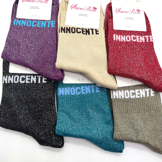 Chaussettes à Paillettes " Innocente "