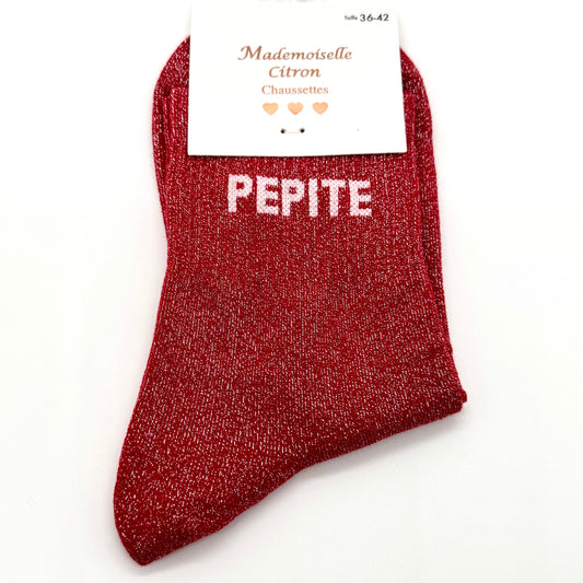 Chaussettes à Paillettes "Pepite"