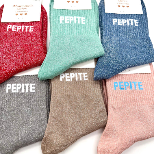 Chaussettes à Paillettes "Pepite"