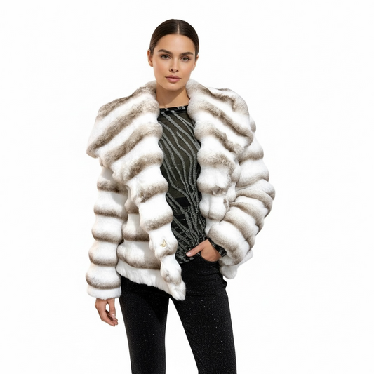 Manteau fausse fourrure